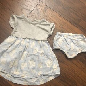 Girls dress and matching bloomers